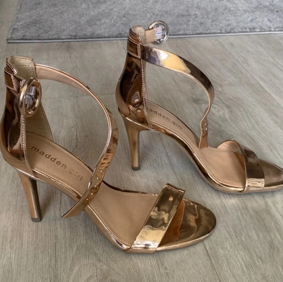 rose gold madden girl heels